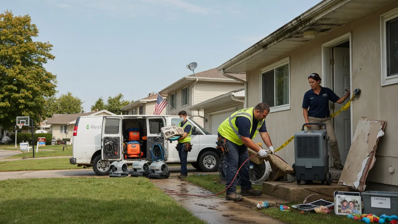 Water Damage Restoration in Reynoldsburg, OH near me